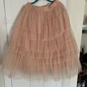 Love me More layered tulle skirt by Chic Wish